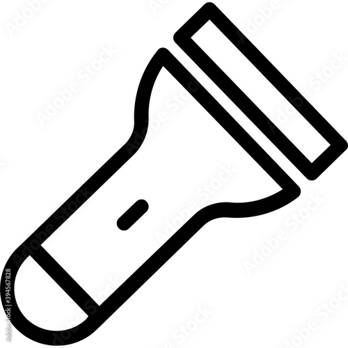 
Torch Line Vector Icon
