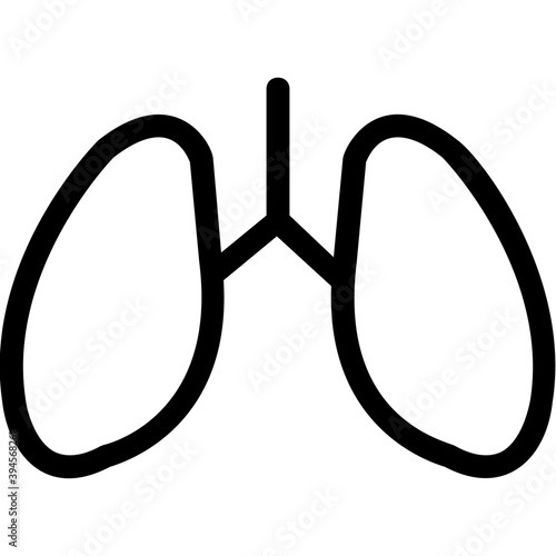 
Lungs Vector Icon
