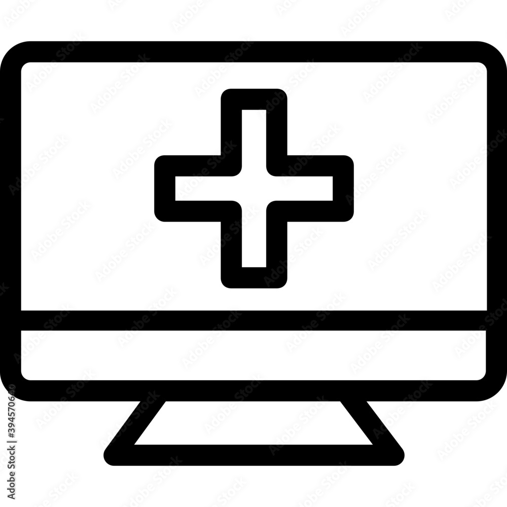 Fototapeta premium Online Aid Vector Icon 