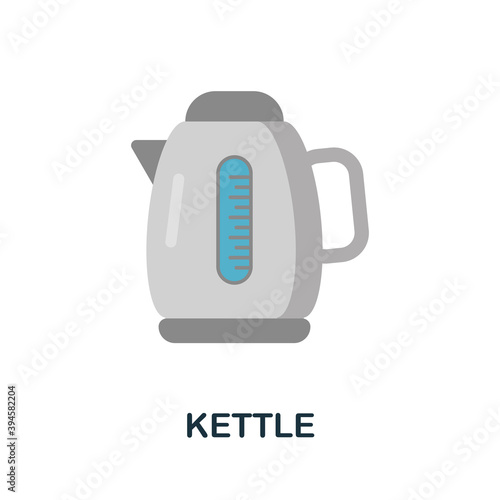 Kettle icon. Simple element from kitchen appliances collection. Creative Kettle icon for web design, templates, infographics and more