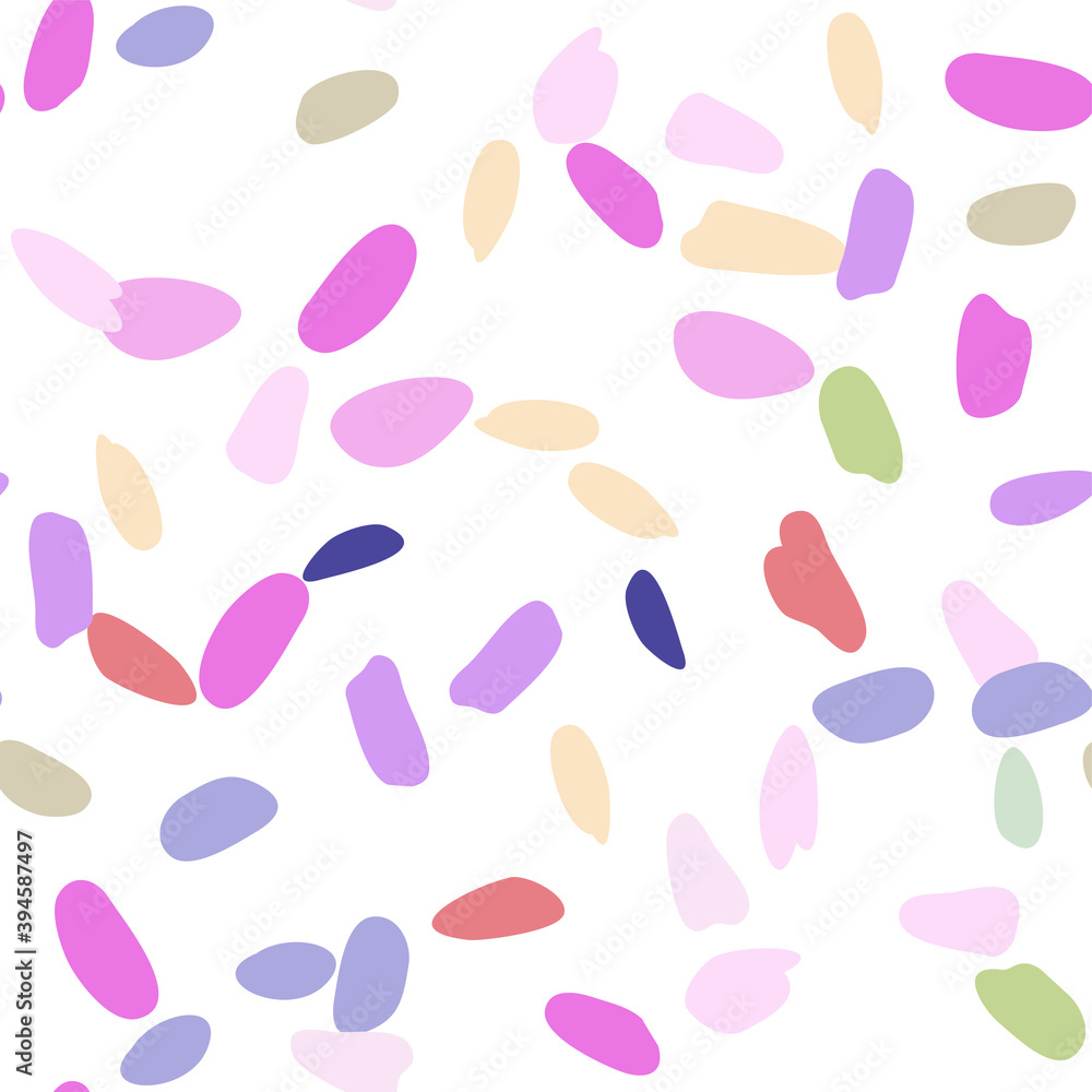Multicolored spots pattern/ Acrylic brushes paint seamless background Multicolored spots pattern/ Acrylic brushes paint seamless background
