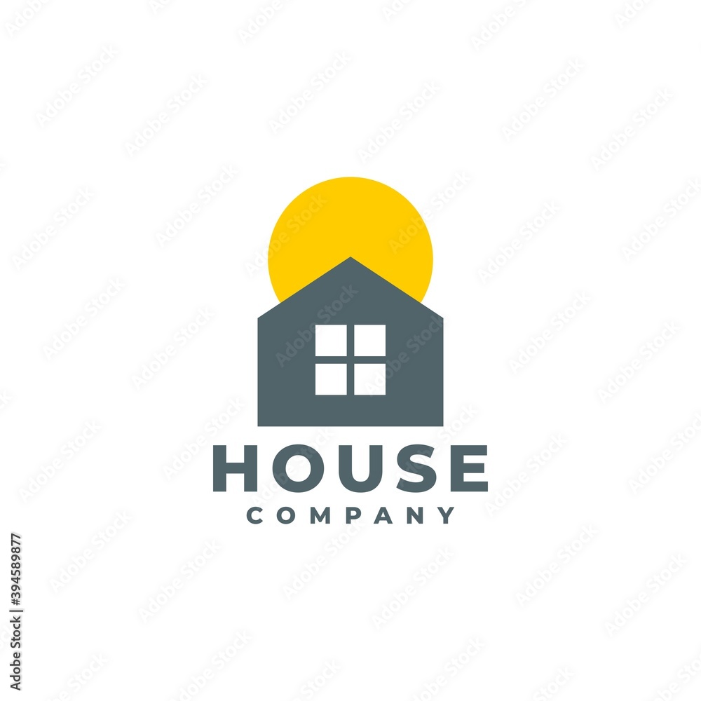 house logo for real estate company. house logo for real estate company.
