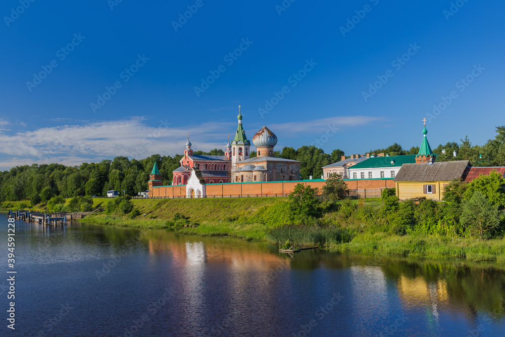 Staroladozhsky Nikolsky Monastery in the village of Staraya Ladoga - Leningrad region Russia