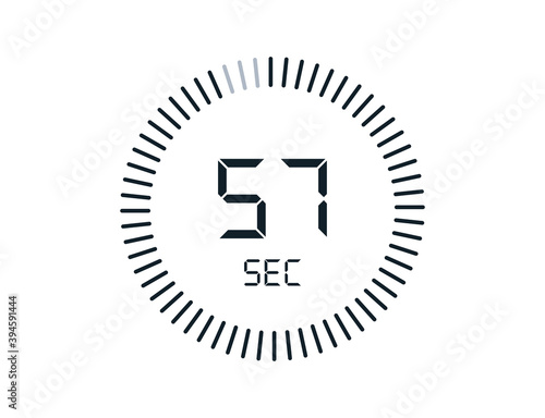 57 second timers Clocks, Timer 57 sec icon