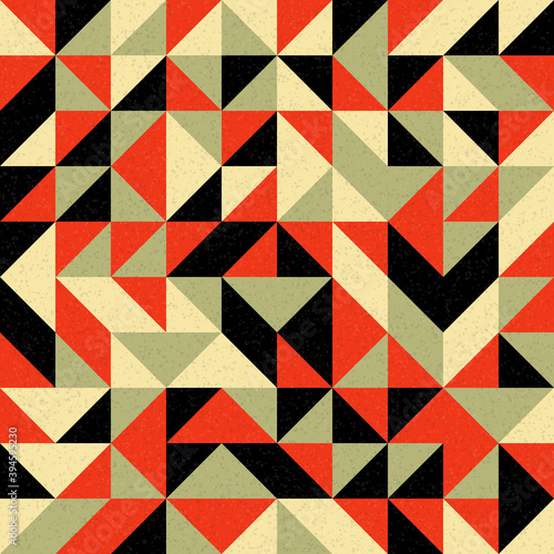 Abstract Geometric Pattern generative computational art illustration