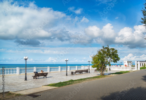 Waterfront of Anapa resort, Russia photo