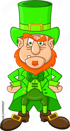 Cute Angry Leprechaun