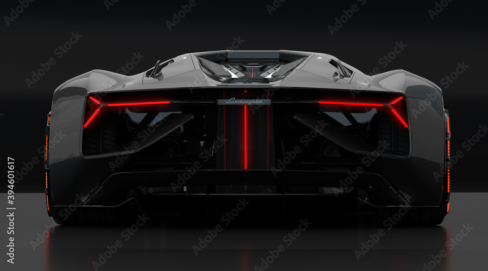 Lamborghini Terzo Millennio in the studio Stock Photo | Adobe Stock