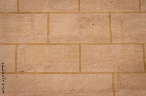 Sandstone wall as a texture or background