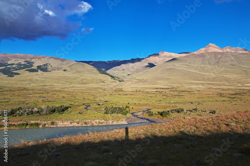 The landscape of patagonia, Argenina photo