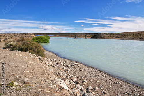 La Leona river in Patagonia, Argenina photo