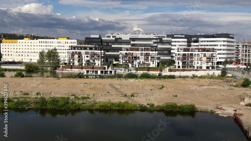 view of the river in the city