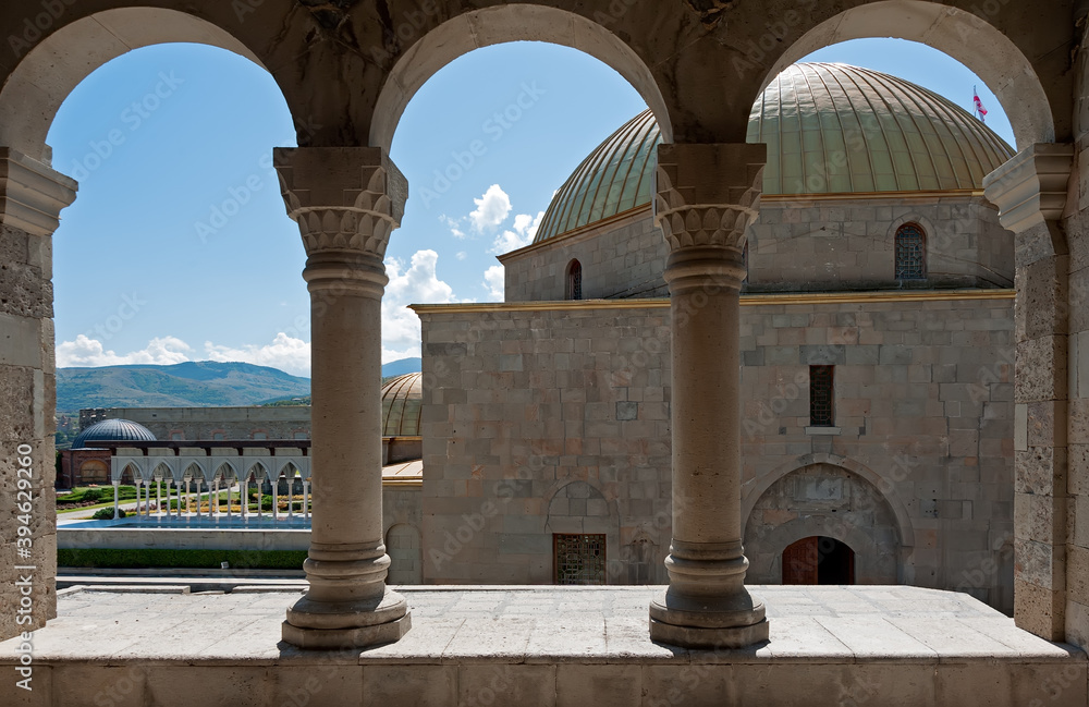Fototapeta premium The buildings of Rabati Castle in Akhaltsikhe, Georgia