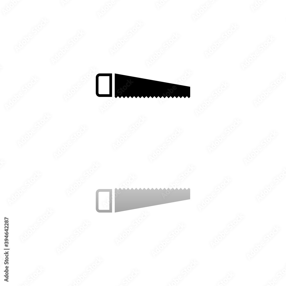 Saw icon flat Saw icon flat