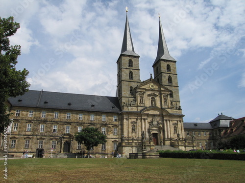 Kloster St. Michael in Bamberg in Franken in Bayern