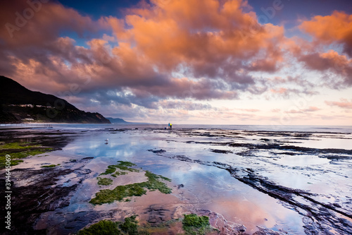 Amazing Sunset Scape along Wombarra Beach