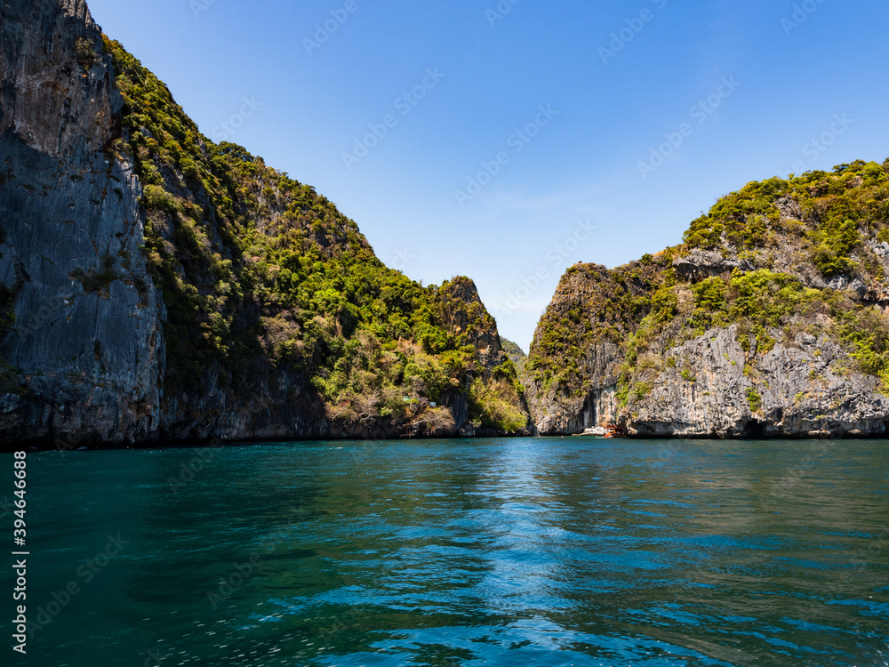 Beautiful turquoise sea, clear skies and islands. Beautiful turquoise sea, clear skies and islands.