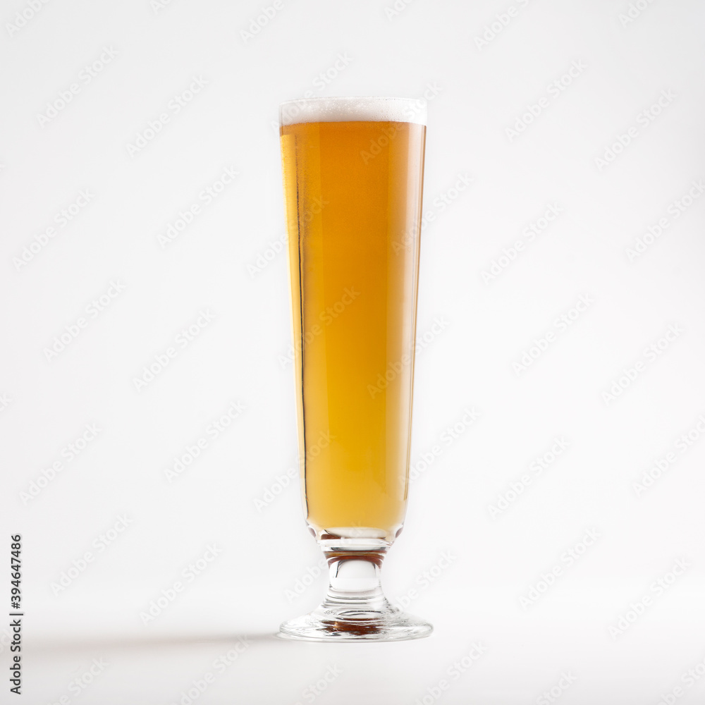 Popular alcohol drink made from natural products, craft fresh ale in menu in pub Popular alcohol drink made from natural products, craft fresh ale in menu in pub