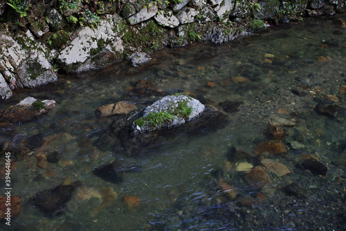 静かな流れの川の風景写真 © 悠人 松村