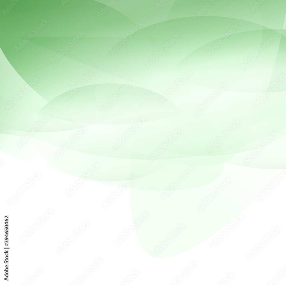 Green abstract curve background with copy space. Modern smooth background. Design template for cover. Wavy concept for brochure and space for white text. Smooth vector background Green abstract curve background with copy space. Modern smooth background. Design template for cover. Wavy concept for brochure and space for white text. Smooth vector background