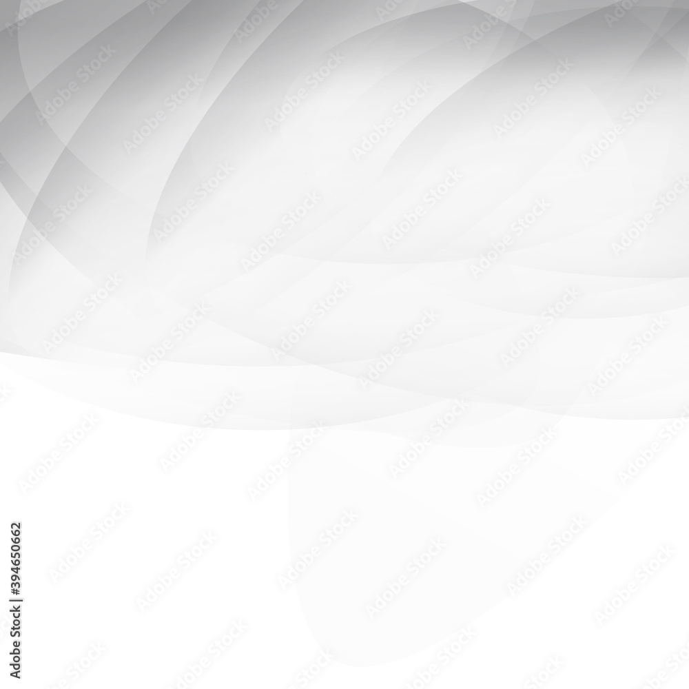Gray abstract curve background with copy space. Modern smooth background. Design template for cover. Wavy concept for brochure and space for white text. Smooth vector background Gray abstract curve background with copy space. Modern smooth background. Design template for cover. Wavy concept for brochure and space for white text. Smooth vector background