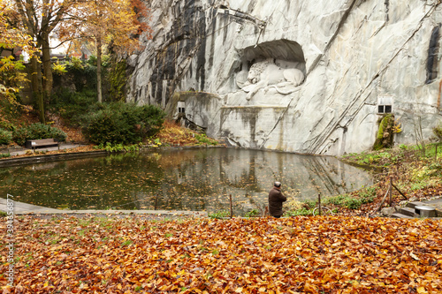 Lion Monument  Lewendenkmal   Luzern  Switzerland