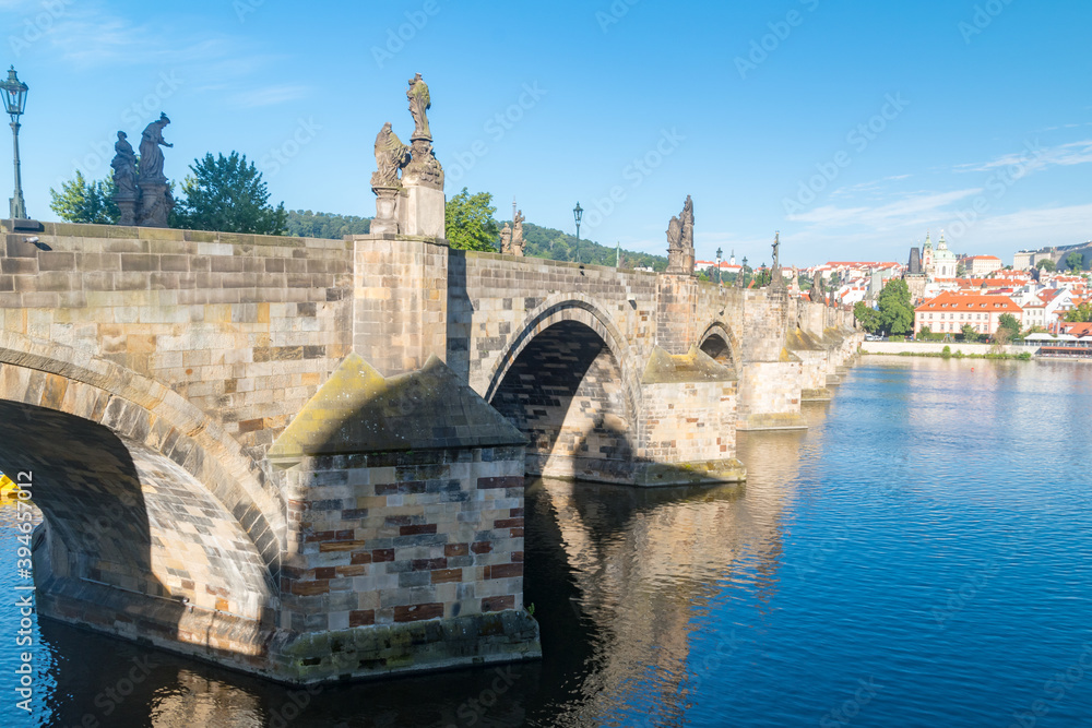 Charles bridge in Prague, Czech Republic.