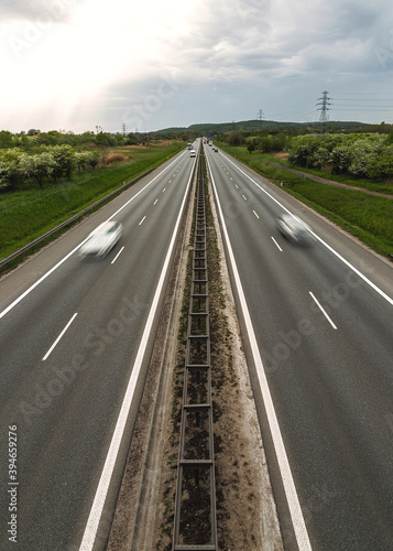 Highway in Poland