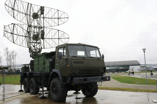 Military mobile radar vehicle Casta