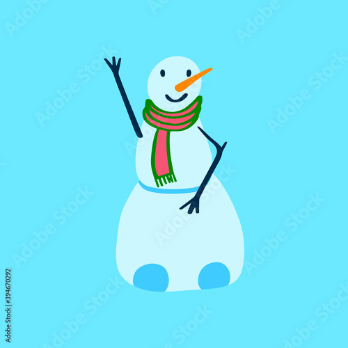 Holiday Color Doodle Snowman-03