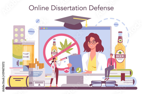 Narcologist online service or platform. Professional medical specialist