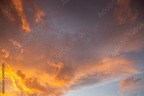 Hintergrund Textur Himmel Sonnenuntergang