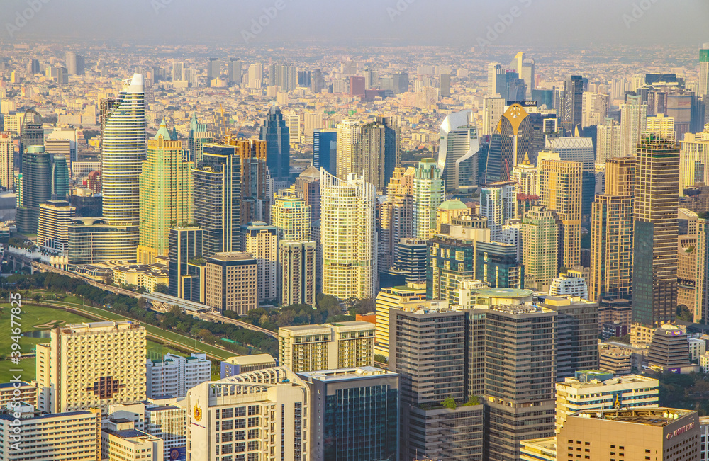 Obraz premium view to the cityscape of Bangkok Thailand Asia