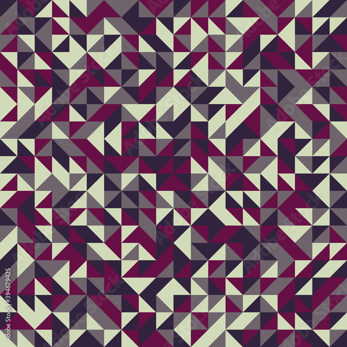 Abstract Geometric Pattern generative computational art illustration