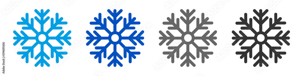 Snowflake, Christmas icon. Winter, snow. Vector illustration. Snowflake, Christmas icon. Winter, snow. Vector illustration.
