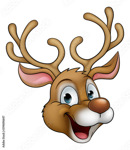 A cute Christmas Santas rei...