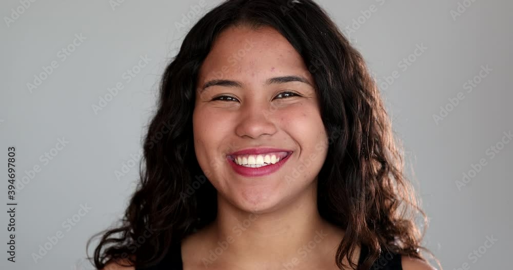 Joyful happy casual hispanic latina young woman 20s Joyful happy casual hispanic latina young woman 20s