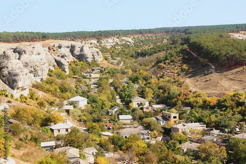 Bahchisaray Crimea Mountains Rocks Forest spring travel