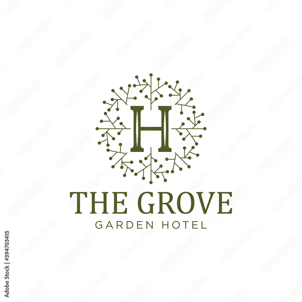 Obraz premium Hotel Logo design