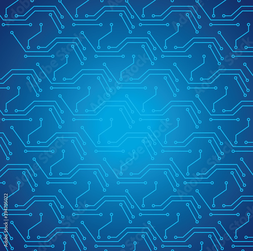 cyber circuit electronic pattern background vector illustration design
