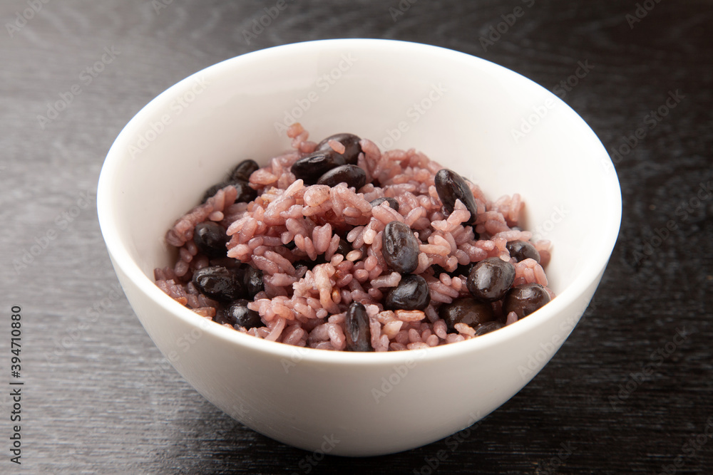 黒豆の炊き込みご飯