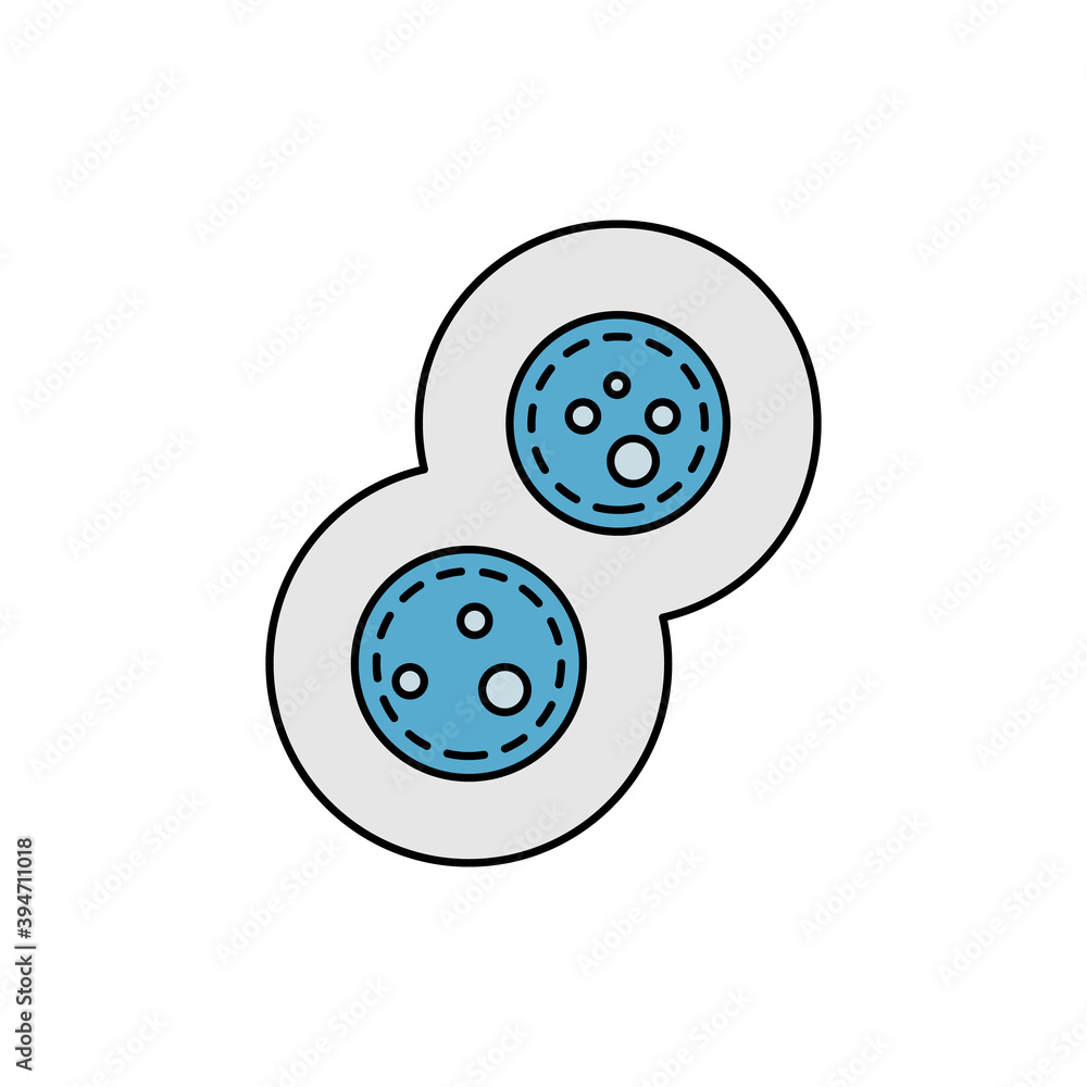 sickness virus hospital line icon. element of bacterium virus illustration icons. signs symbols can be used for web logo mobile app UI UX