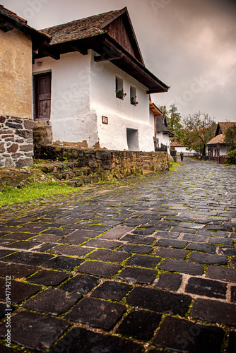 Traditional stone houses in...