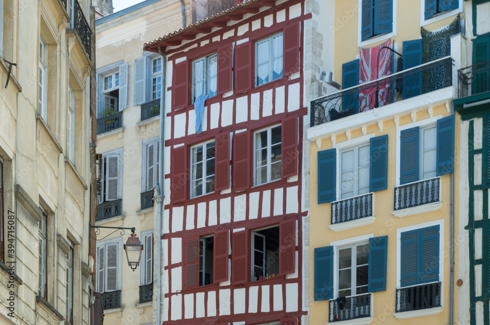 Immeubles de caractère dans le centre ville de Bayonne