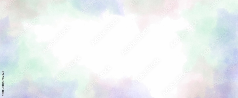 light pink, lilac and blue watercolor background diagonal gradient background. paper illustration desktop site