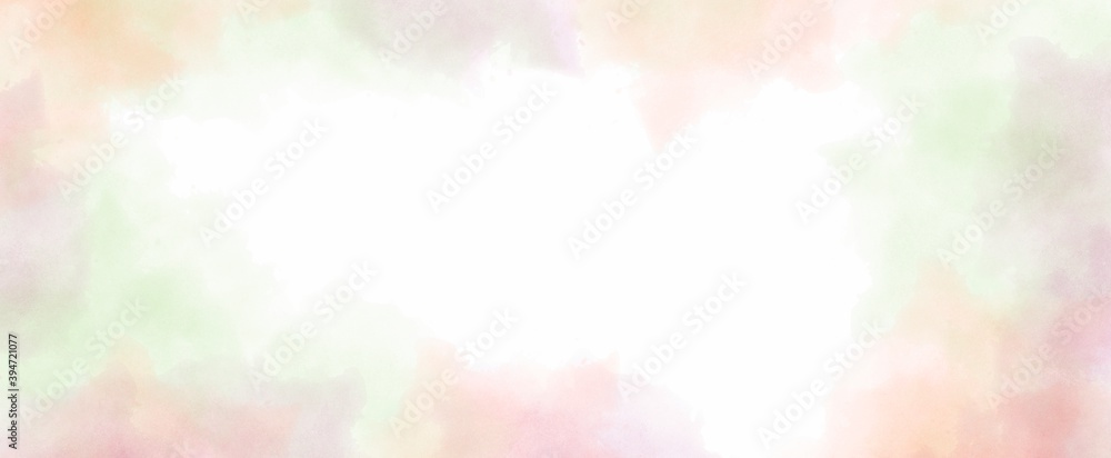 pink watercolor background hand-drawn with space for text or image. love, wedding and Valentine's day