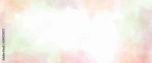pink watercolor background hand-drawn with space for text or image. love, wedding and Valentine's day