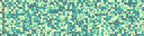Abstract Geometric Pattern generative computational art illustration