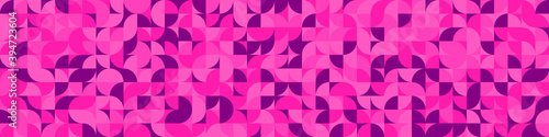 Abstract Geometric Pattern generative computational art illustration