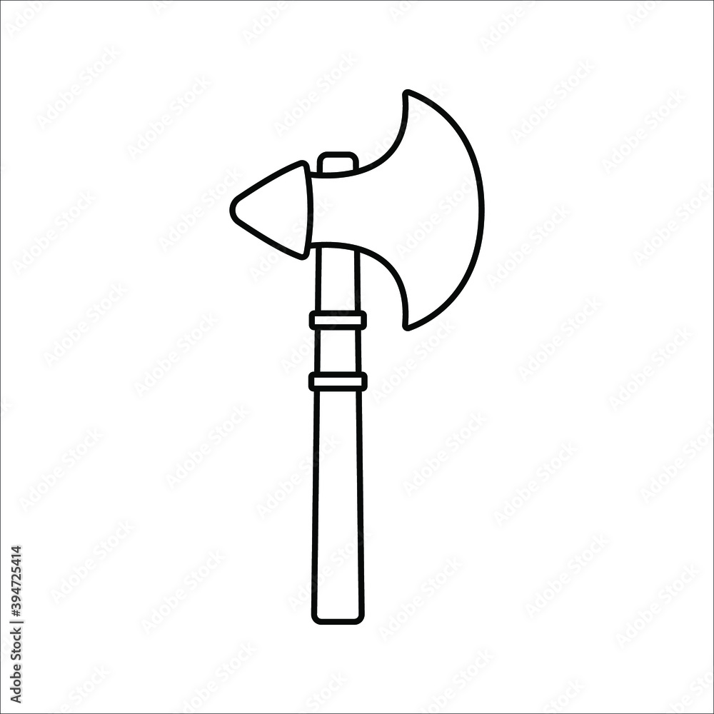 Axe icon. editable vector sign symbol. vector illustration Axe icon. editable vector sign symbol. vector illustration
